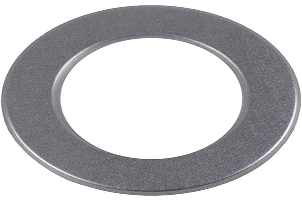 Kamino-Flam Grey Ø 120 Mm Rosette Collar, Hot-Dip Aluminised (Fal) Steel Chimney Rosette, Stove Pipe Collar, Fireplace Rosette, Stove Pipe Trim Collar For Flue Opening,