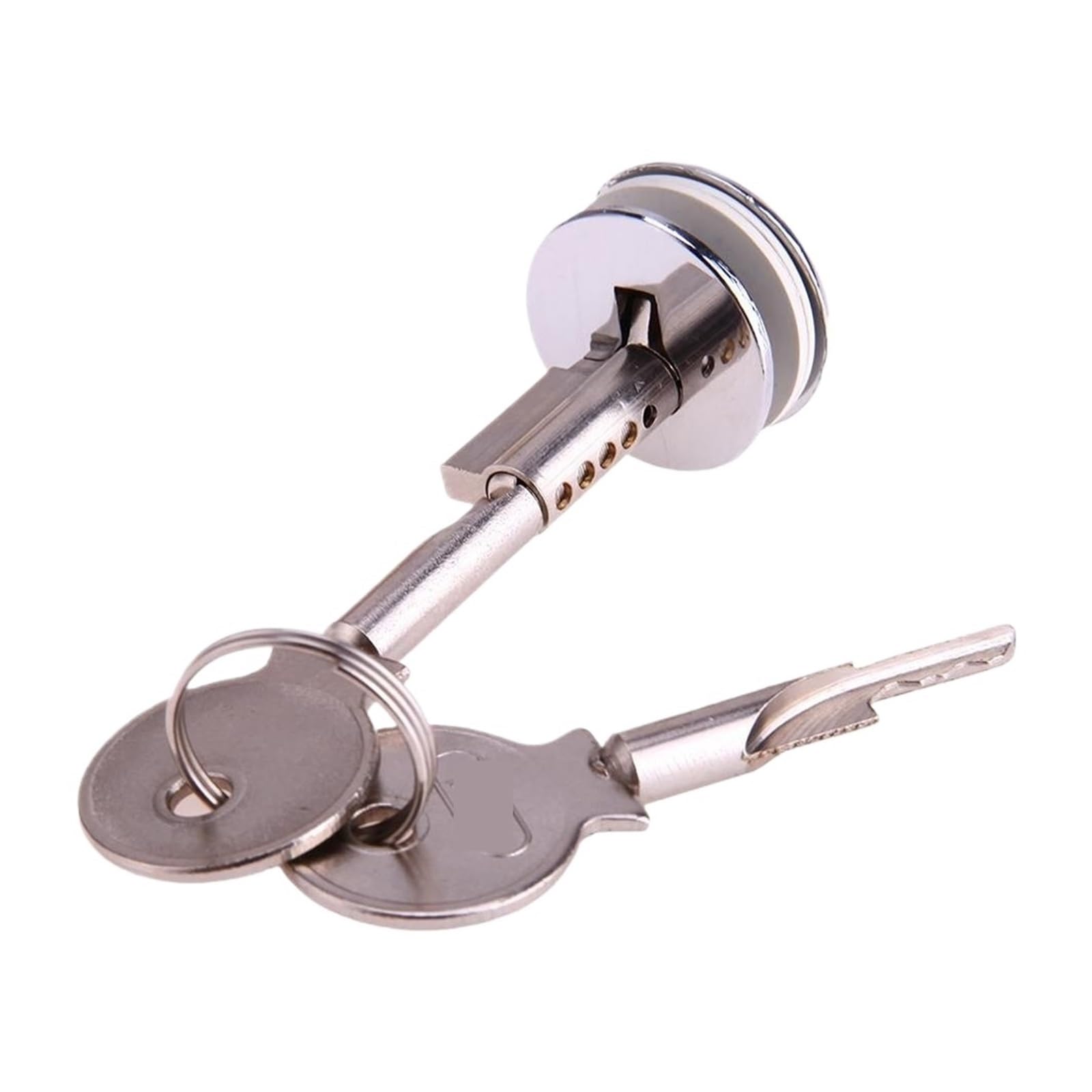 Glass Door Lock Sliding Glass Push Door Hardware Accessories Showcase Display Cabinet Window Lock Lock