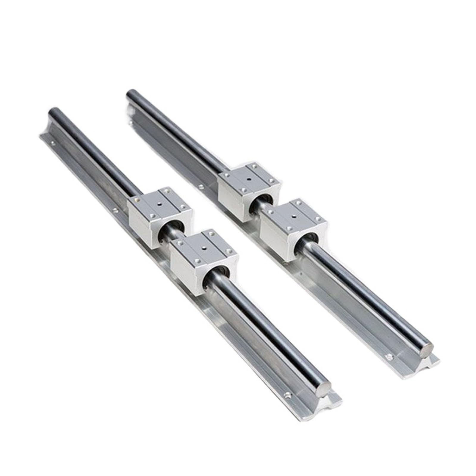2 個のリニアガイドレール SBR12 / SBR16 / SBR20 L1000mm+ 4 個の SBR12/16/20UU リニ