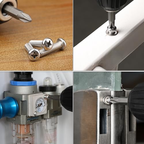 image for Mr. Pen- Nuts and Bolts Assortment Kit, 550 pcs, Carbon Steel M3 M4 M5