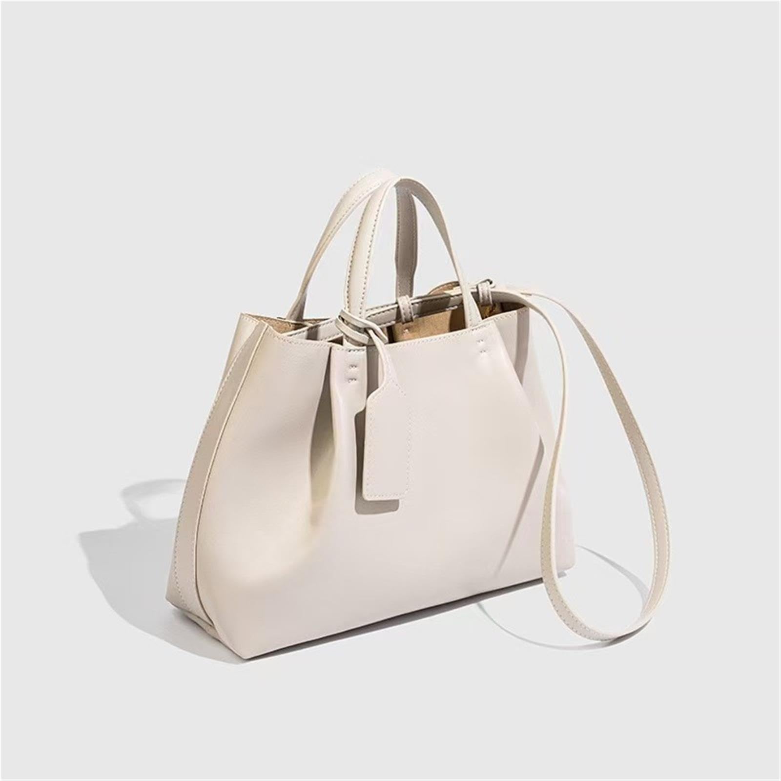 Bolsos De Mano Cuero PU Para Mujer, Hombro Con Bolsa Interior Desmontable