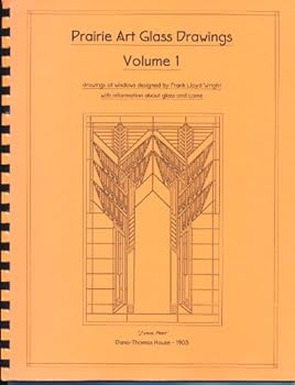Plastic Comb Prairie Art Glass Drawings - Volume 1 Book
