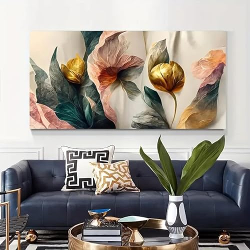Art mural de 30 x 60 cm pour décorer facilement un couloir ou salon sans cadre - 2