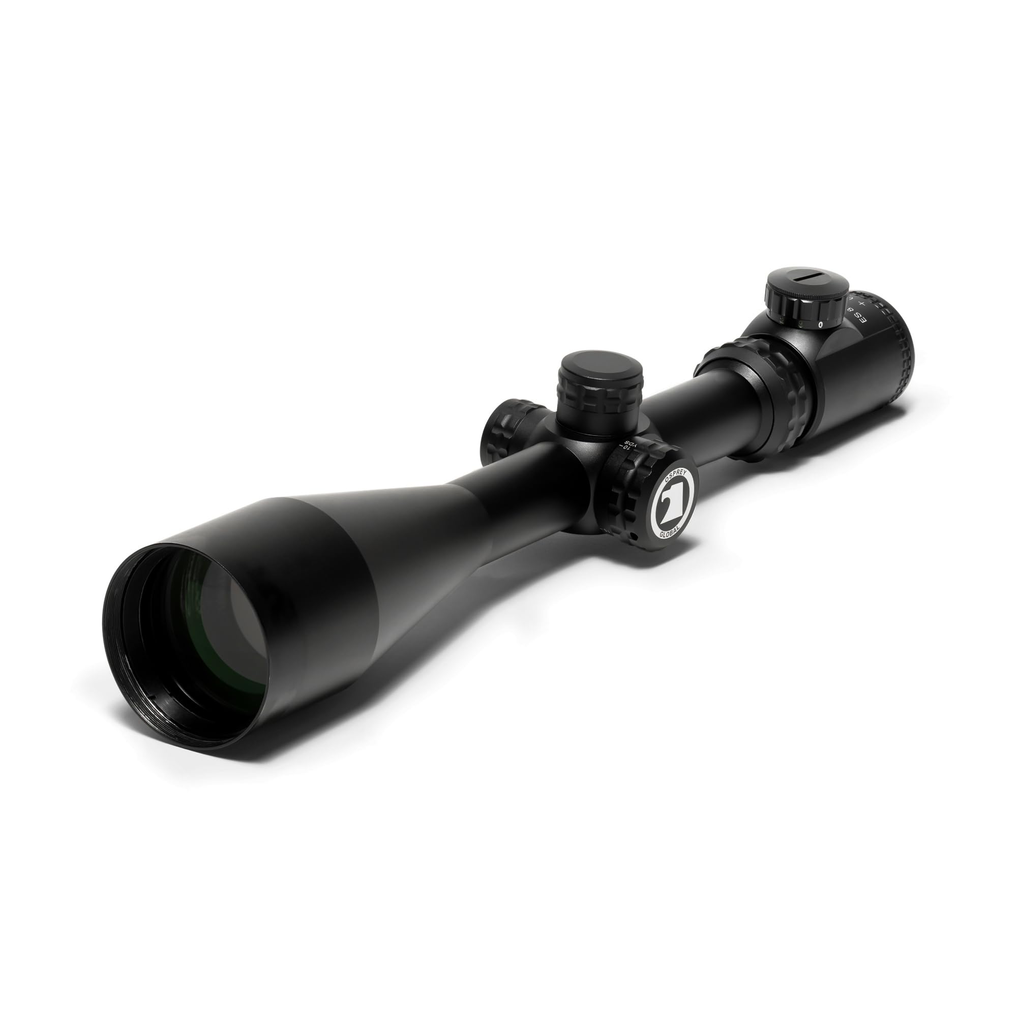 Osprey GlobalES8-32X56MDG : 8-32X 56mm Osprey Elite Series MIL-Dot Glass Etched Illuminated (Red, Green, Blue) Reticle - 1/8 MOA
