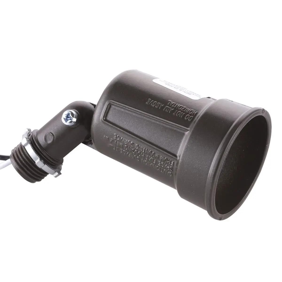 Hubbell-Raco 5606-7 5606 Adjustable Lamp Holder, 75-150 W, Par38, Die Cast Zinc, Bronze