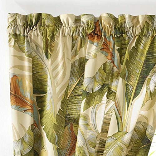 Green Tommy Bahama Palmiers Valance 72 x 15 Home & Garden Bathroom