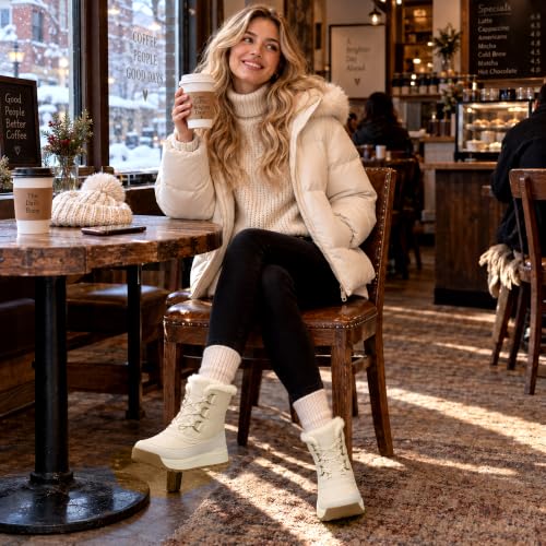 Vilanva Women's Faux-Fur Winter Snow Boots 32.47 w/ Code + 32% Off Code UTPCMKIK - image 2