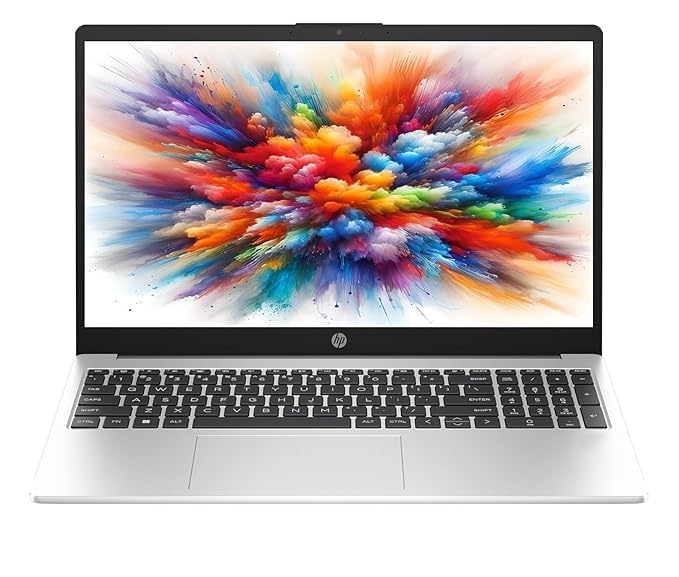 HP 15 (2025) AMD Ryzen 3 7335U Quad Core Laptop 16GB DDR5 512GB