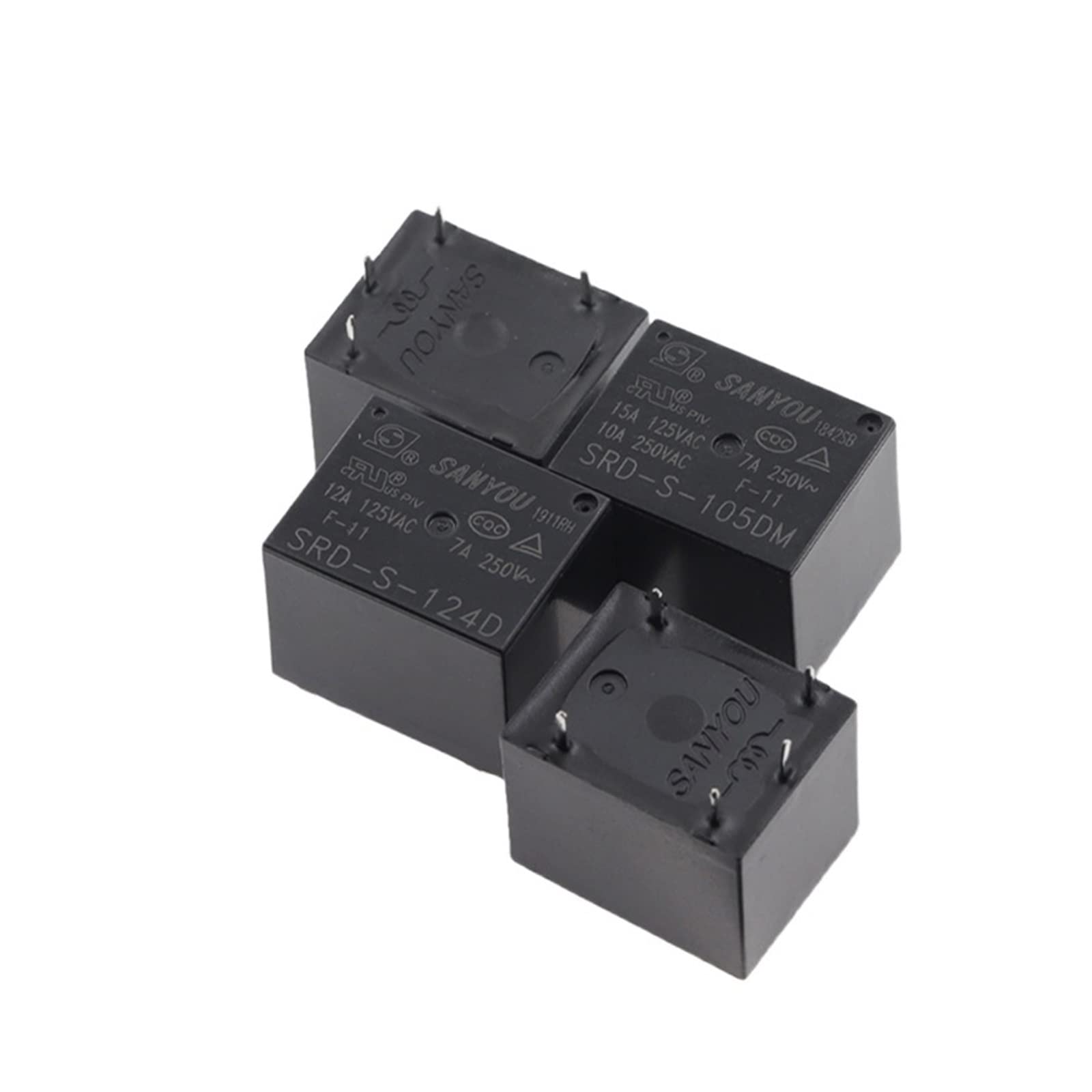 Relais SRD-S-124D 24V de commutation haute capacité 10A pour automatisme