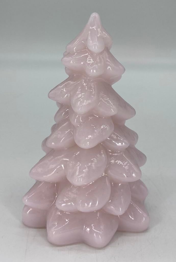 Holiday Christmas Trees - American Made - Mosser Glass USA - Medium 5 1/2" (Black Raspberry)