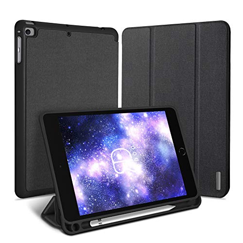 RADOO Coque pour iPad Mini 4,Smart Housse Étui Folio de Protection avec Support et Mise en Veille Automatique pour Apple iPad Mini 4 (Noir) Cover
