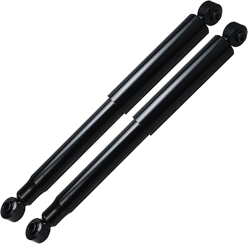 Detroit Axle - 2 amortiguadores traseros para Jeep Liberty 2002-2012, Dodge Nitro 2007-2011, conjunto de amortiguadores traseros 2008 2009 2010