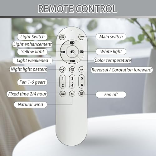 Redstar A454BK-TUYA Smart Ceiling Fans With Remote/App/Alexa Voice Control- 16 Inch Ceiling Fan thumb #8
