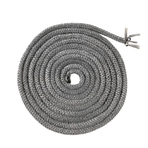 Zeeorymn Joint en Verre Pour Foyer Encastré, Joint en Fibre Tissée 8mm x 3M, pour Poêle à Bois,...