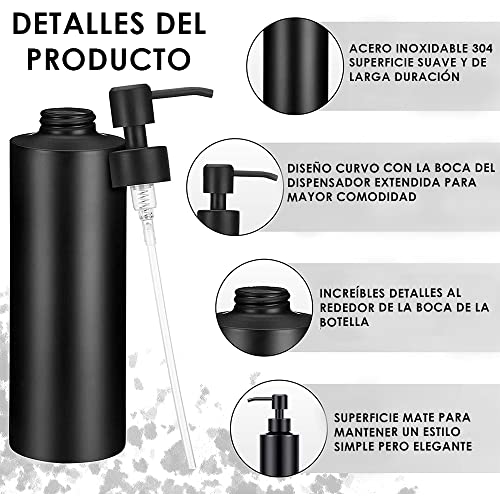 Encuentra reviews de Dispensadores de Jabon de acero inoxidable los más recomendados. 12 Imagen adicional