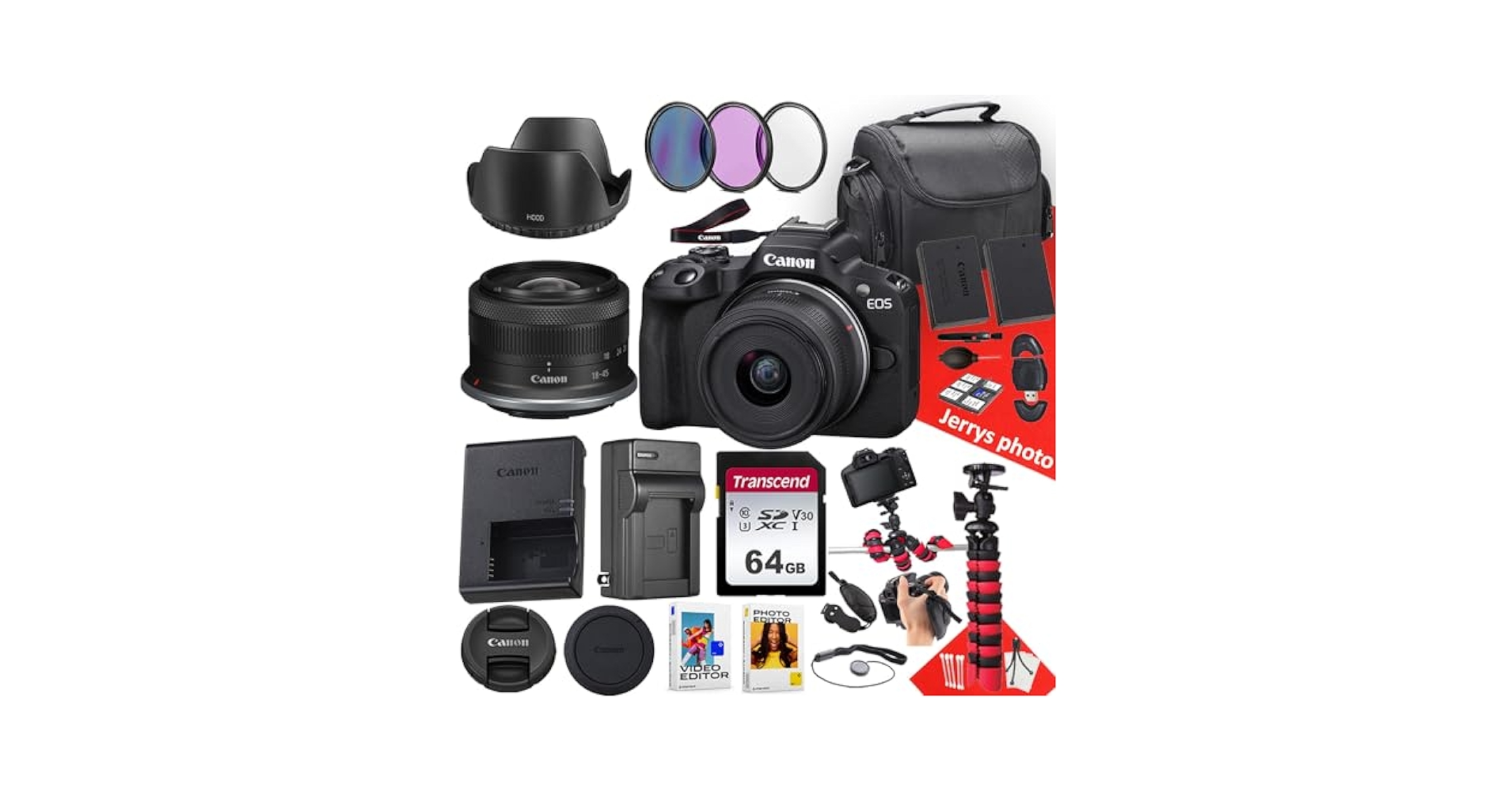 Amazon.com : Canon EOS R50 Mirrorless Camera with RF-S 18