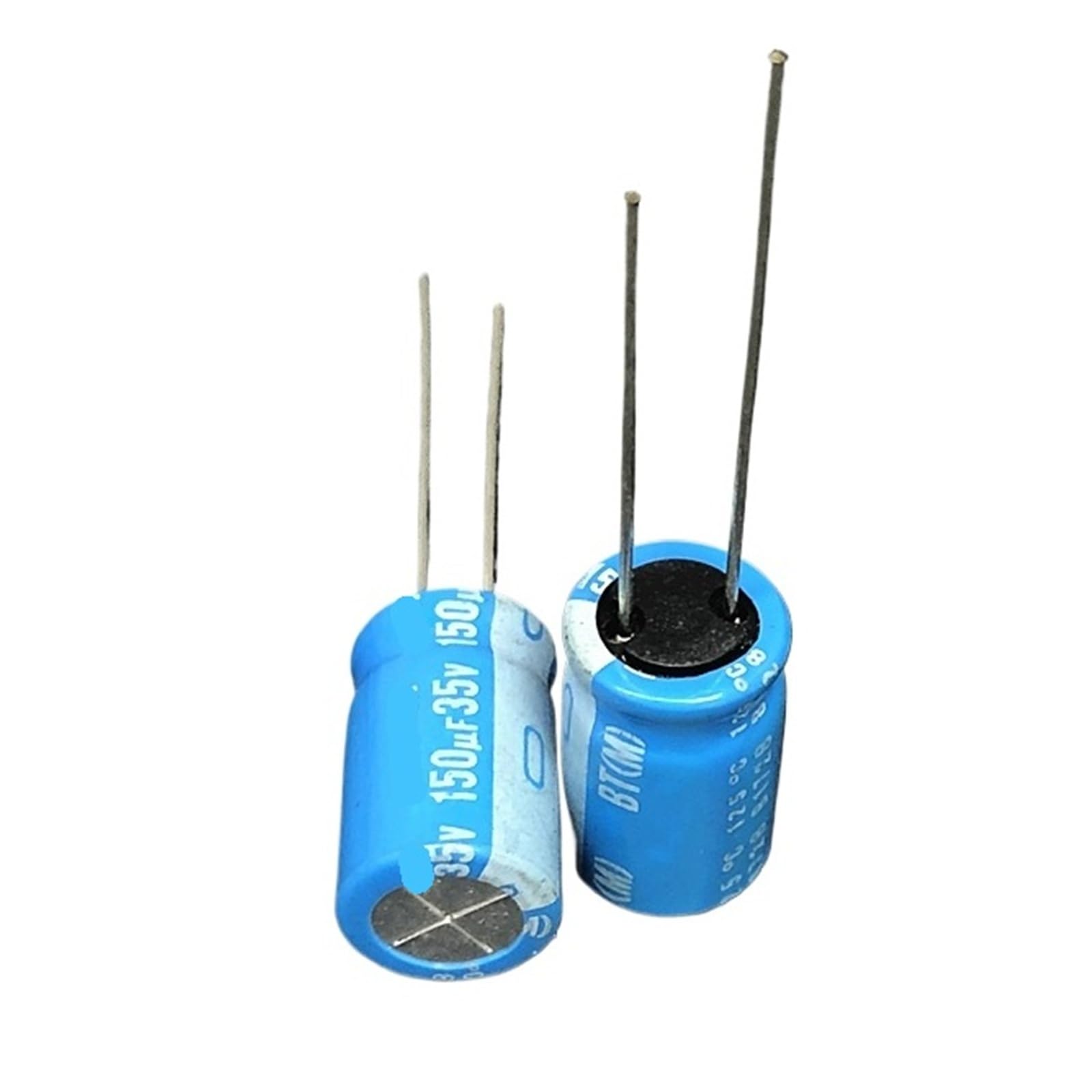 Condensateur électrolytique 150uF 35V BT 10x16mm en lot de 5 pièces