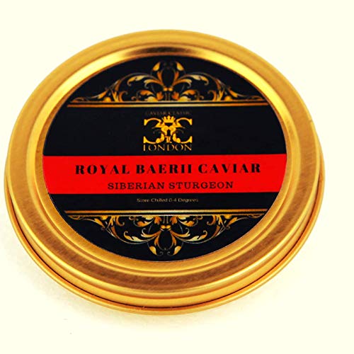 250 gr.Le Caviar Baerii Royal.(Esturgeon sibérien).Livraison gratuite