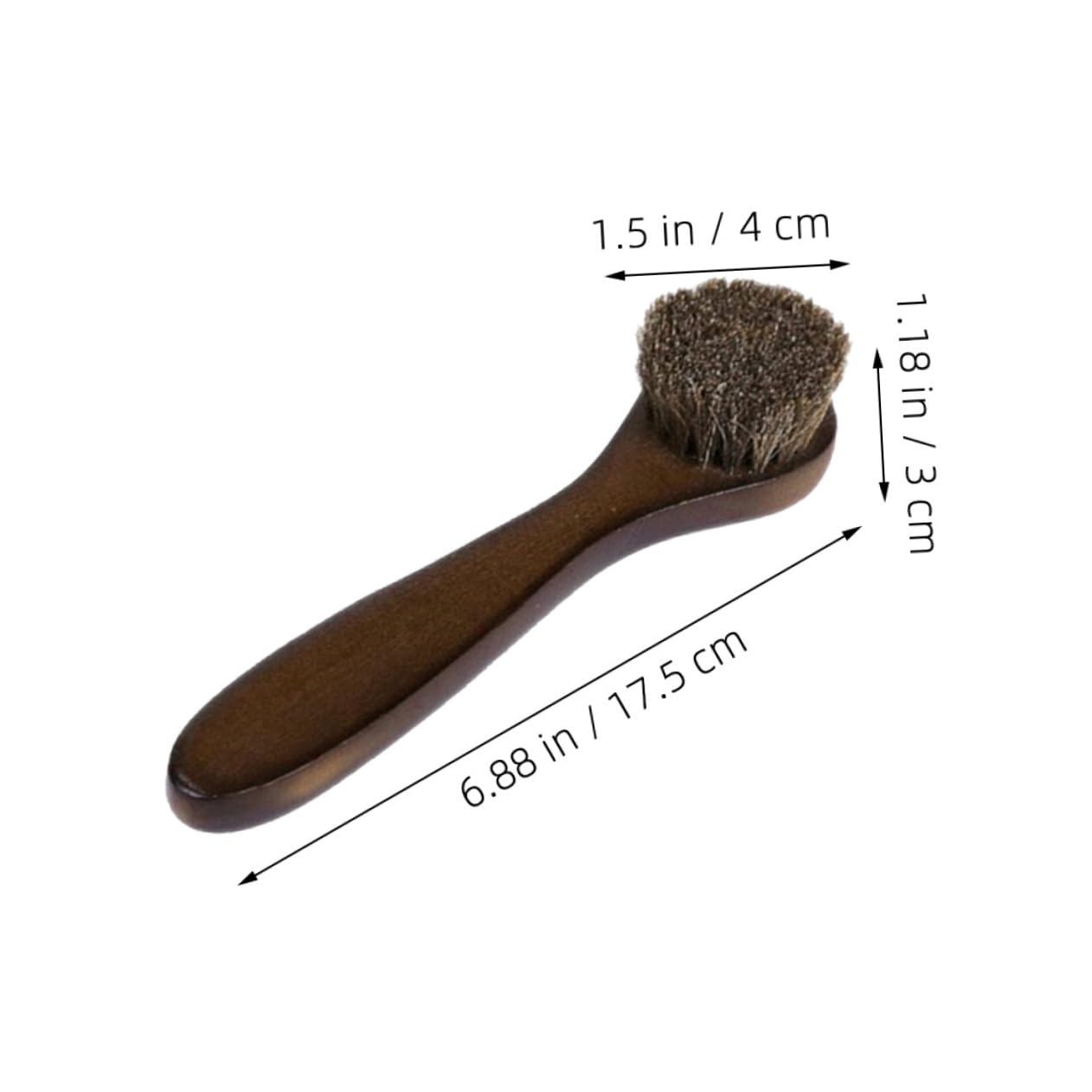 minkissy 5 Series Zapato para Pulir Ante Fregar Limpiador Cepillo para Lustrar Zapatos Limpieza Cepillo para Zapatos Bota Cepillo De Cerdas para Zapatos De Cuero Melena 2 Piezas X 5