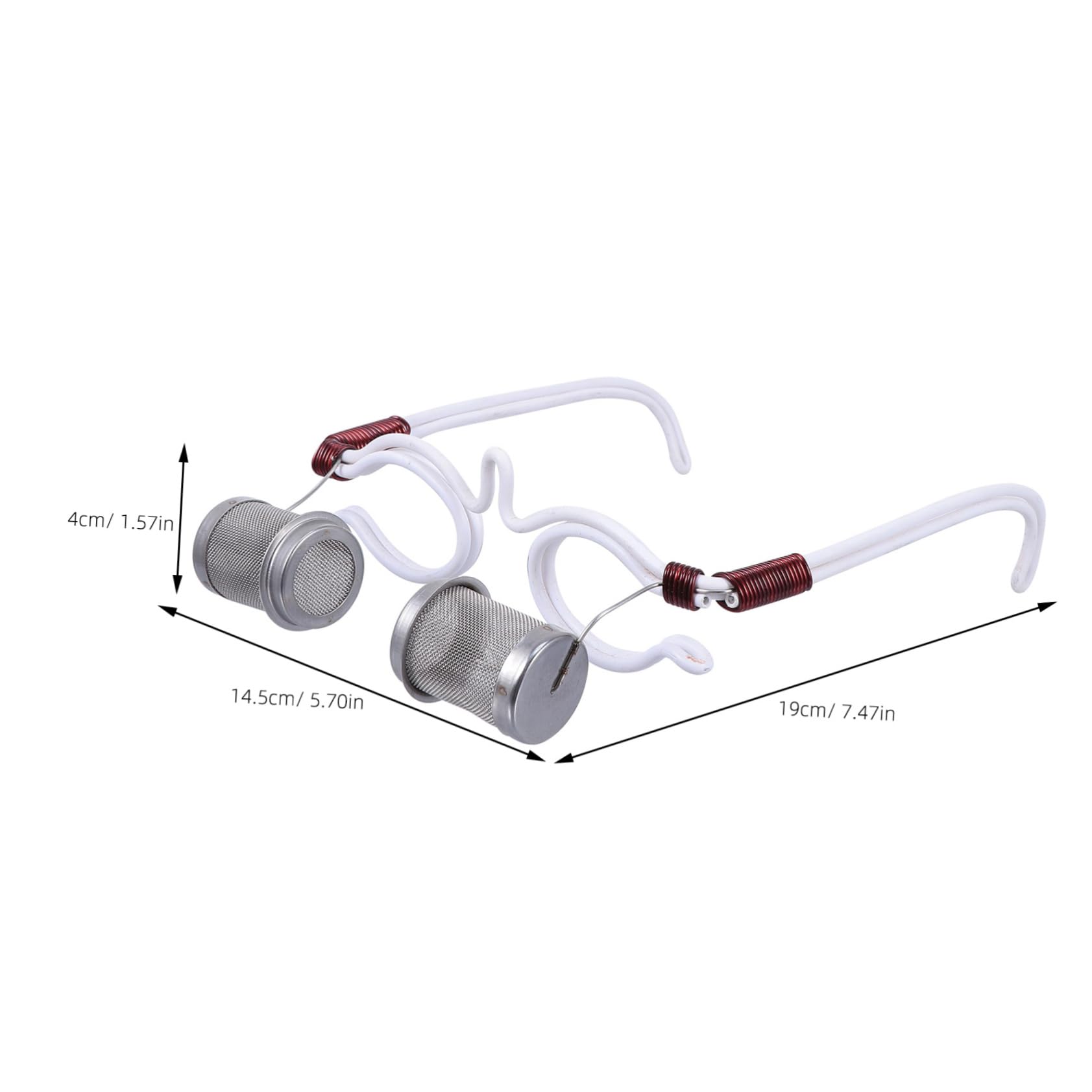 PartyKindom Glasses Eye Care Therapy Device Spectacle Frames for Moxibustion Treatment