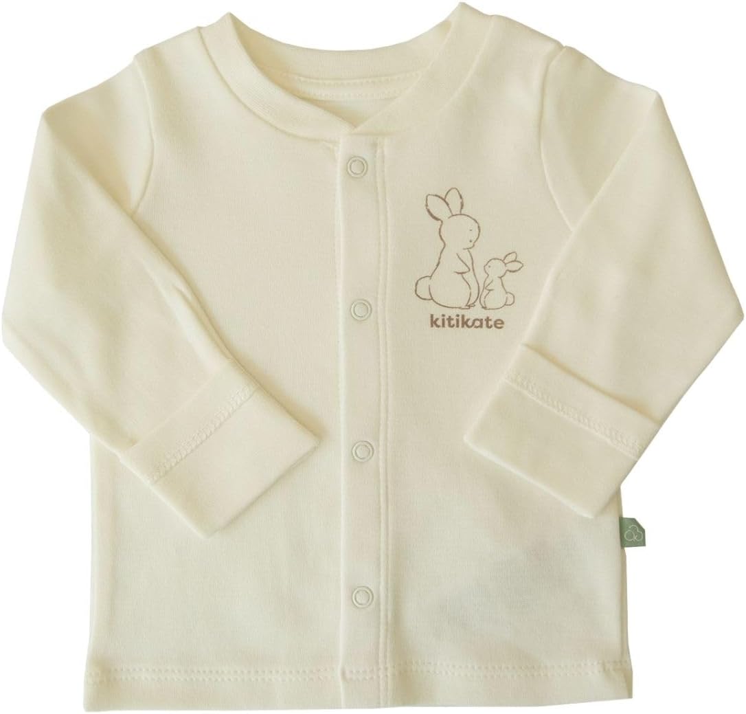 Organic Cotton Baby 2-Piece Outfit Set, Soft Interlock Top and Footed Pants, Unisex - Image 3