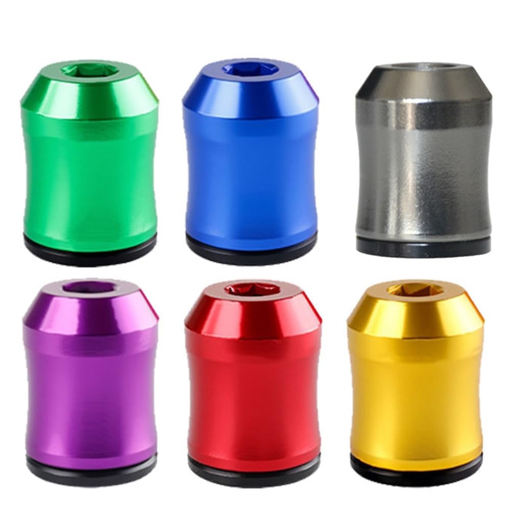 Ijsdnvjndx As Shown 6Pcs Screwdriver Magnetizer Ring 6.35Mm Shank Bit Magnetizing And Demagnetizing Tool For Electric Screwdriver Bits
