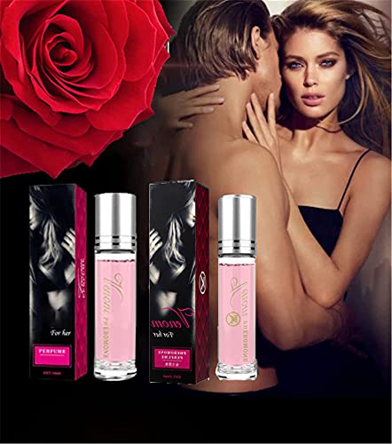 2PCS Intimate Partner Erotic Perfume, Flirtyaroma Lusting Pheromone Perfume, Bellunamoon Romance Pheromone Perfume, Pheromone Infused Essential Oil Perfume, Increase Intimacy (Female)