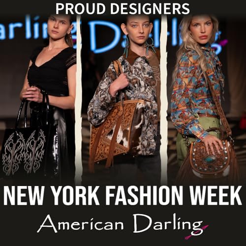 American Darling Tote Bolso de Cuero Genuino para Mujer miniatura 3