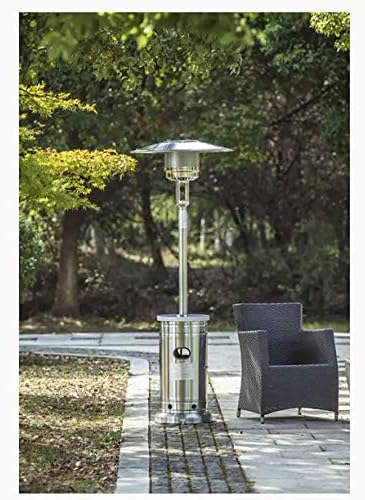 review Garden Treasures 48000-BTU Stainless Steel Floorstanding Liquid Propane Patio Heater