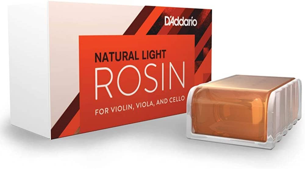 ffalstaff V01 Violino Laminato Finitura Lucida 1/2 - Completo di Archetto, Custodia con Manico e Spallacci, Blocchetto di Colofonia D'addario di ricambio