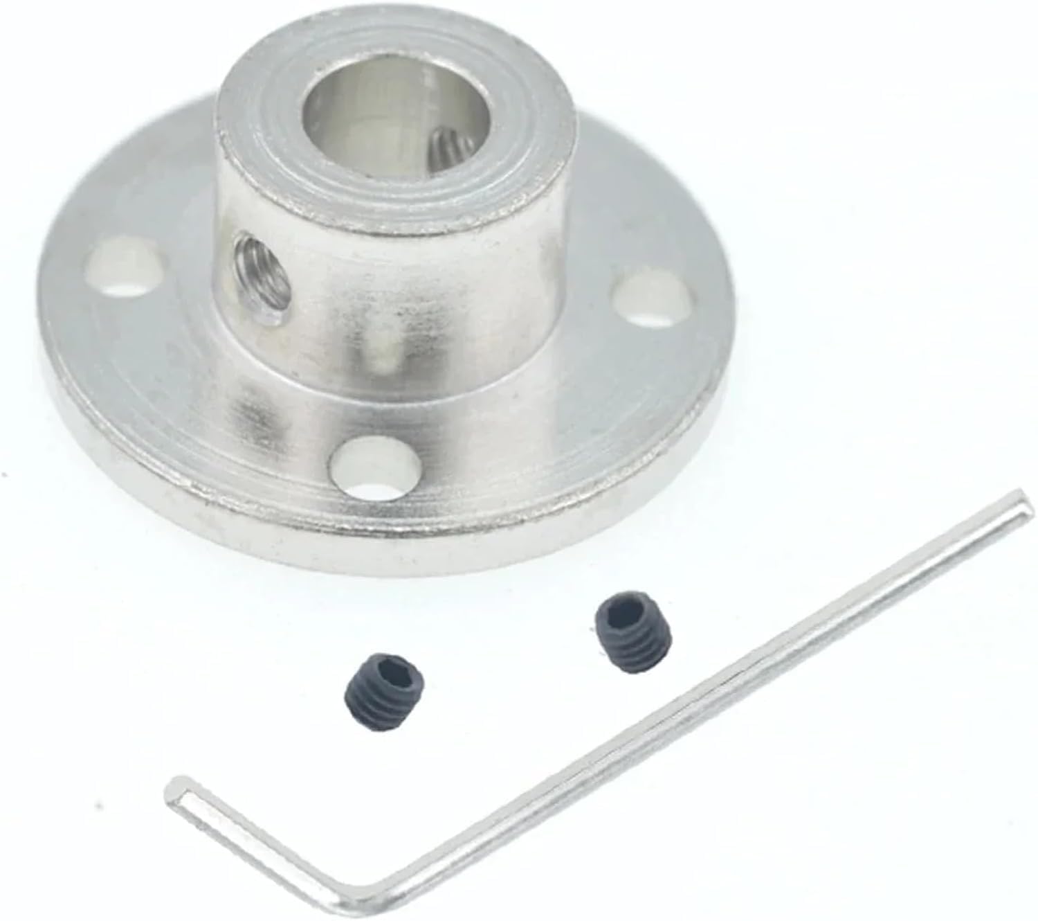 Złącze Sprzęgła Kołnierzowego, Sztywne Sprzęgło Kołnierzowe, Sprzęgło Silnikowe, 3 Mm 3,17 Mm 4 Mm 5 Mm 6 Mm 6,35 Mm 7 Mm 8 Mm 10 Mm 11 Mm 12 Mm Sztywne, One Color, 7mm