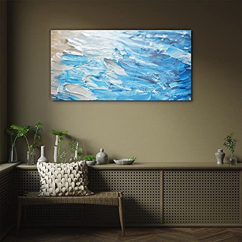 Tableau en verre trempé 100x50cm Côte - Impression panorama - 3