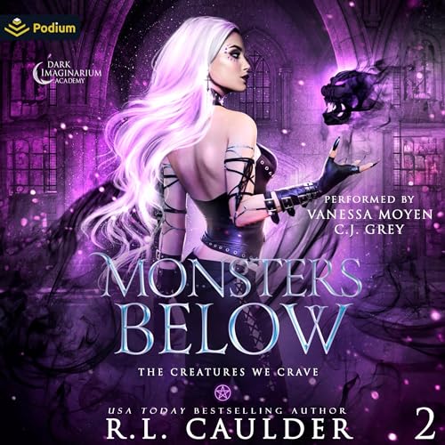 Monsters Below Audiolivro Por R.L. Caulder capa
