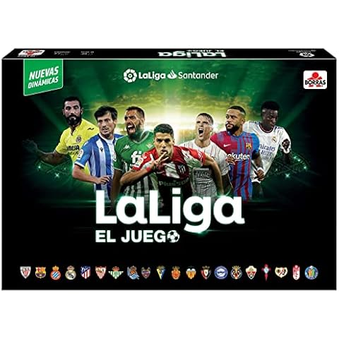 Borras - El Juego de La Liga 2021/22. Juego de Mesa de Estrategia Cover