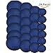 Just Artifacts Decorative Round Chinese Paper Lanterns 24pcs Assorted Sizes (Color: Navy Blue)