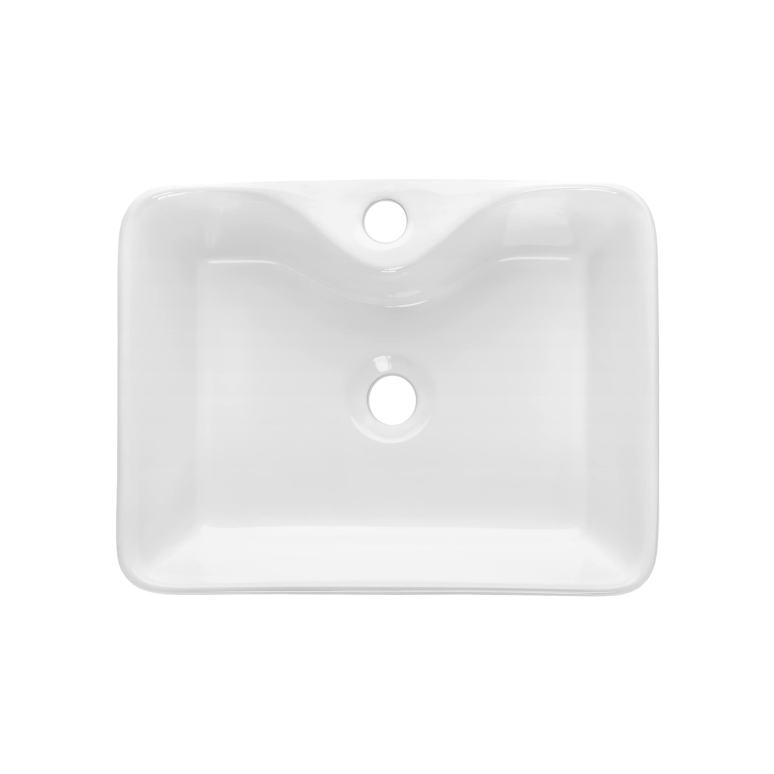 Design keramiek ovaal wastafel handwastafel opzet-wastafel 51 x 39 x 13,5 voor badkamer gasten toilet carola