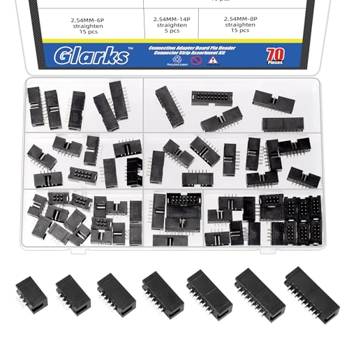 Conector de enchufe IDC Glarks de 7 tamaños para conexiones seguras en placas de circuito