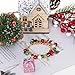 Lystaii Christmas Charm Bracelets Christmas Bells Bracelet Link Bracelet Adjustable Bracelets for Women