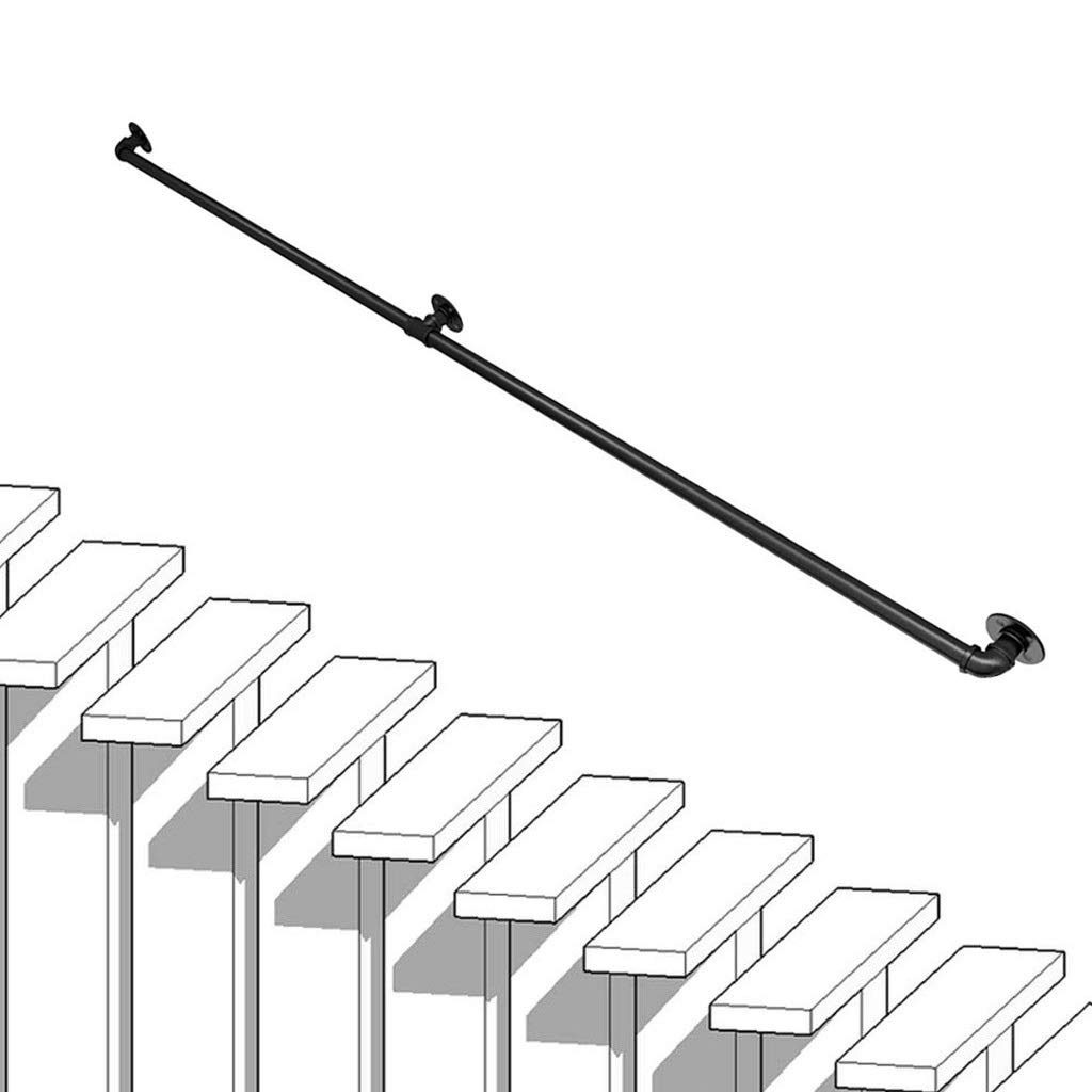 Main courante pour loft intérieur de 120 cm, rampe antidérapante 32 mm de diamètre pour couloir
