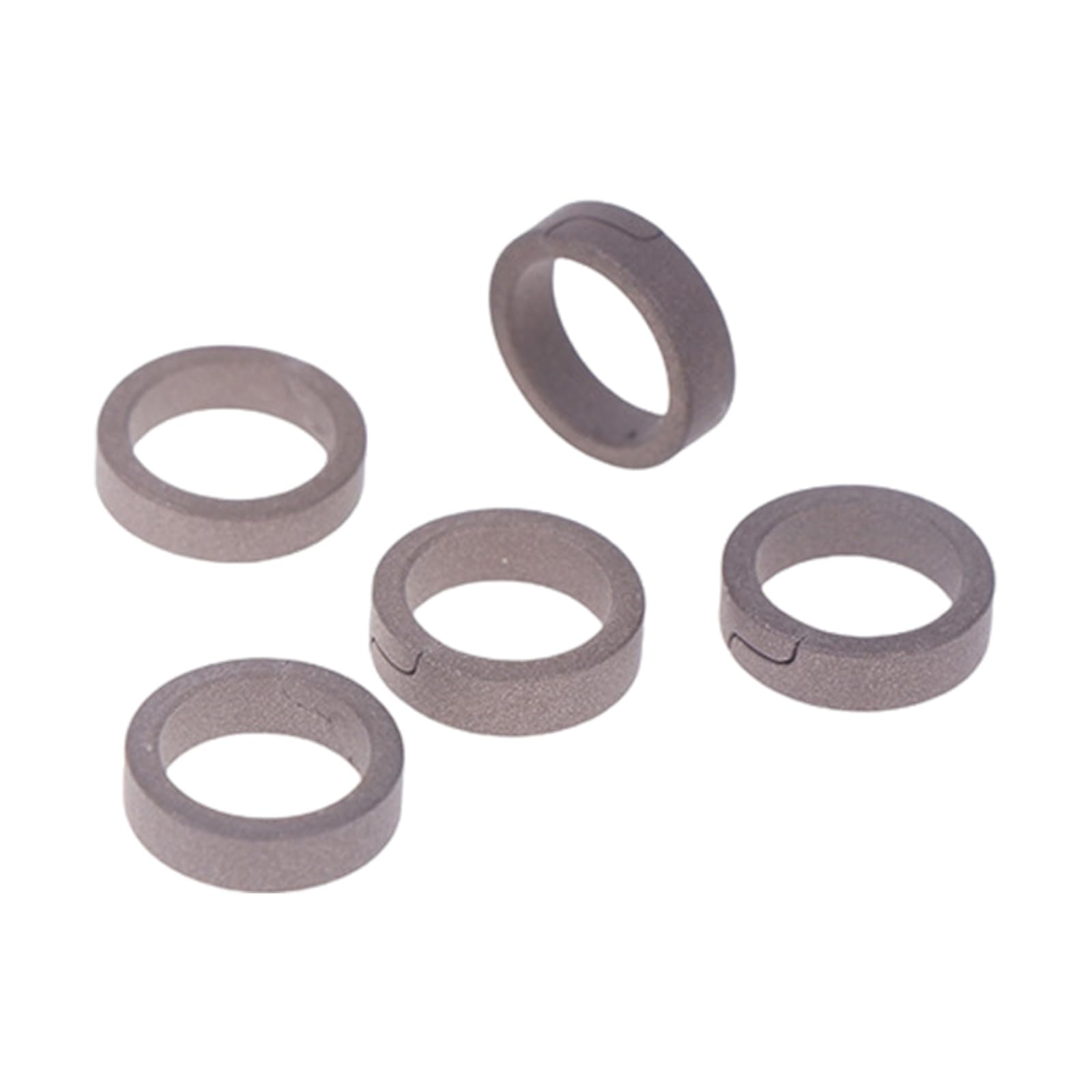 Kalttoy 5Pcs Air Pumping Secondary Piston Rings 4500Psi 40Mpa 30Mpa Single Two Cylinder Compressor Piston Rings Replacement Heavy Duty Plunger