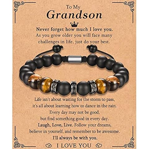 KORAS Grandson Bracelet with Tiger Eye Cover