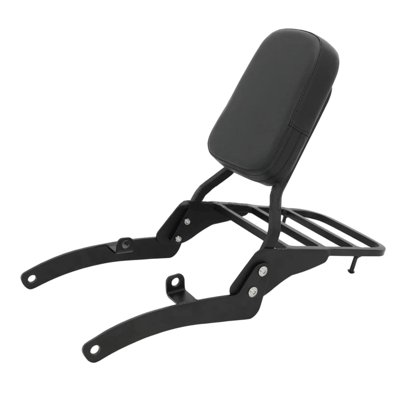 Rack Posteriore per Moto Per Virago XV535 X Per V40 0 Tutti Per GLI Anni con Schienale Amovibile per Passeggero e Portabagagli Portapacchi Posteriore Moto