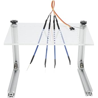 LED DM Frame Kit Silver Mount Multi-Function ECU Programming Tool with 4 Probe Pins for Vehicle for BDM Frame
