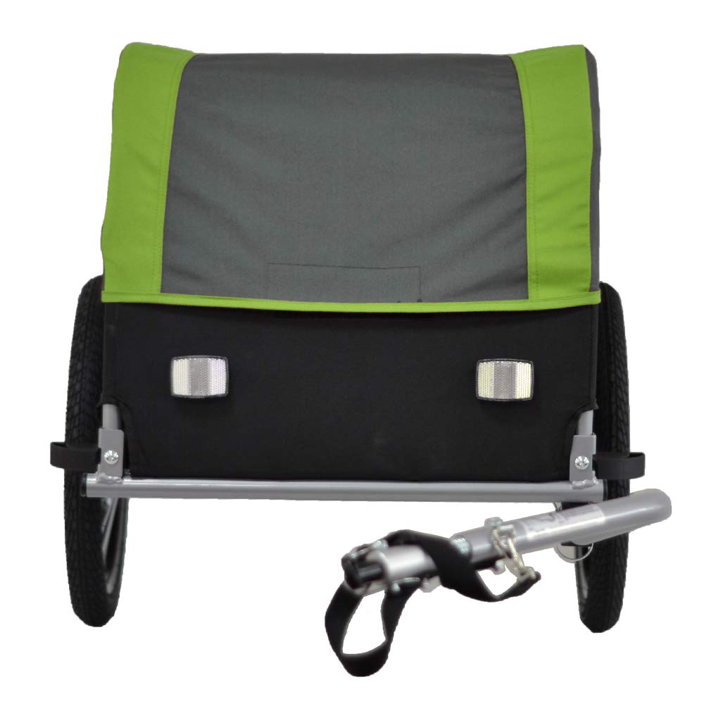PAPILIOSHOP ITER Rimorchio carrello carrellino bici per trasporto cose materiali