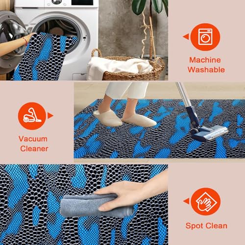 Tapis serpent 3D grand format pour décorer un salon moderne - 8