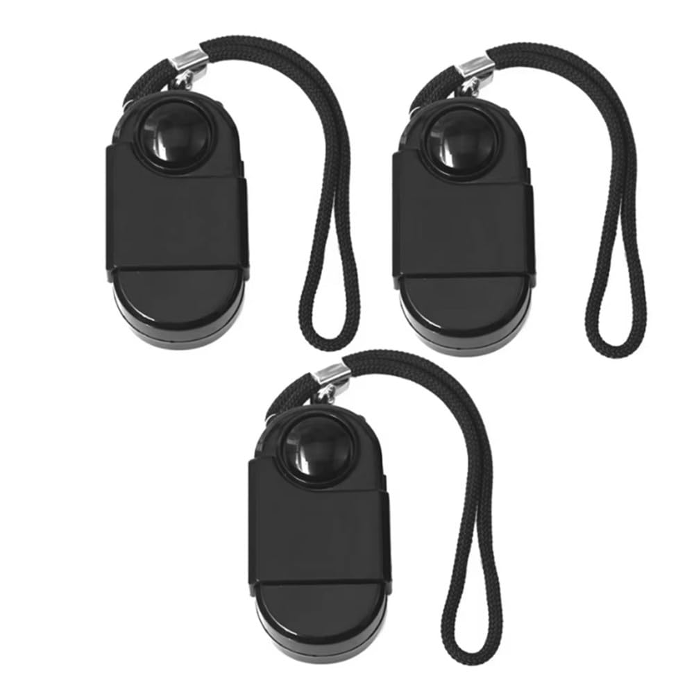 Xnuiasqe 3Pcs Camping Portable Motion Detector Alarm Mini Pir Infrared Motion Sensor 120Db Wireless Home Security Anti-Theft