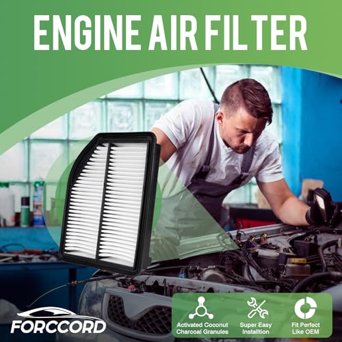 Image of Cabin & Engine Air Filter Combo Fit for Honda CR-V CRV CR V 2012 2013 2014 L4 2.4L Activated Carbon Cabin Filter Replacement Air Filter CF10134 CA11258 Car Accessories