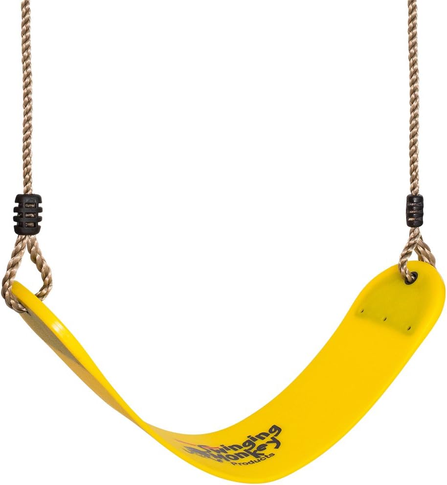 Swing Seat, Yellow - Playground Swing, Belt Swing, Standard Swing