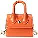 Canpto Crossbody Bag Mini Toddler Purse with Signle Handle for Little Girl Kids Cute Handbags Shoulder Messenger Bag (Orange)