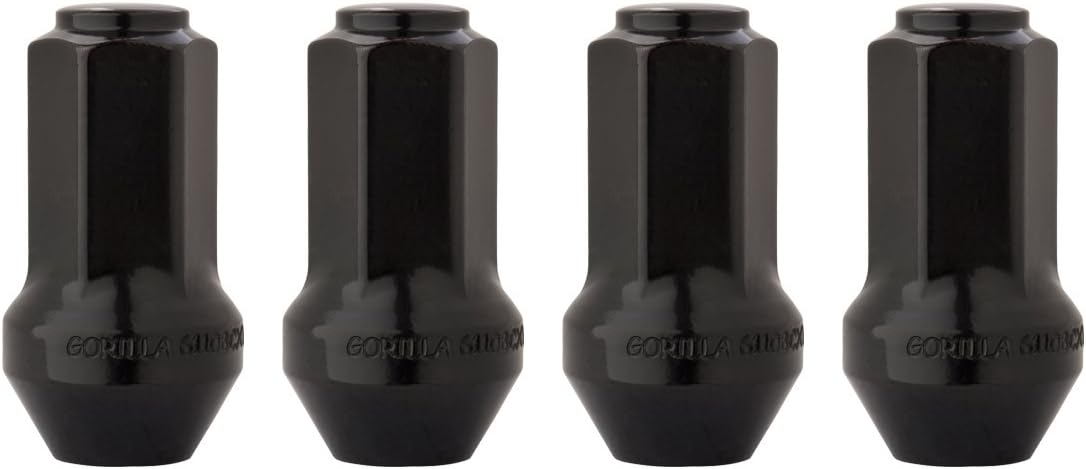 DPAccessories 4 Black Wheel/Lug Nuts for Most Ford F-Series & Large SUVs w/Factory Wheels LCB5C9HEOBK06004